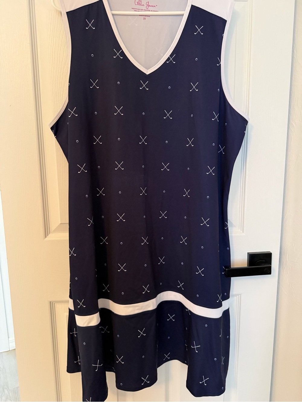 Lillie Green Stylish Golf Dress - Size 2X